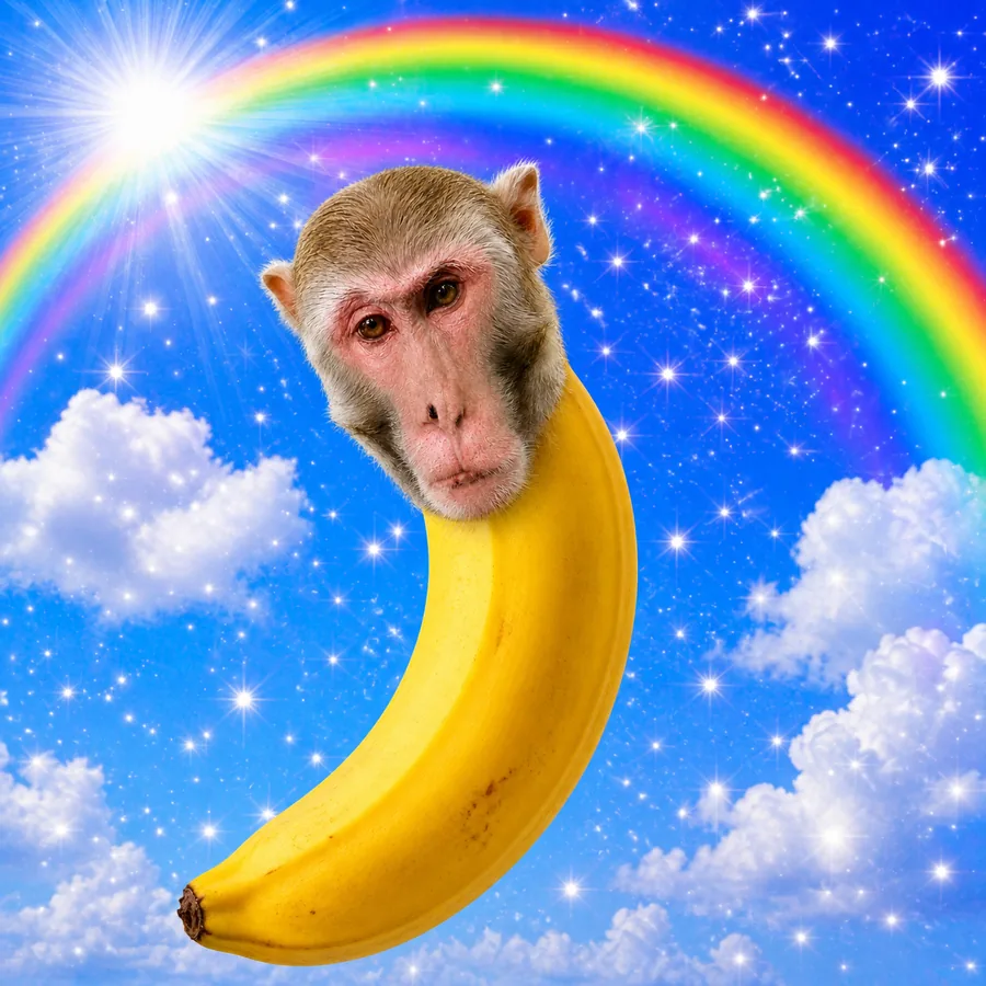 Monkey as a banana