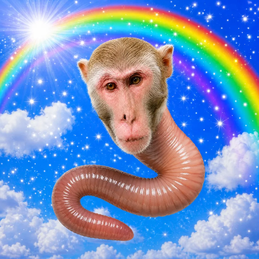 The monkey as something else